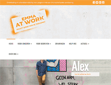 Tablet Screenshot of emma-at-work.nl